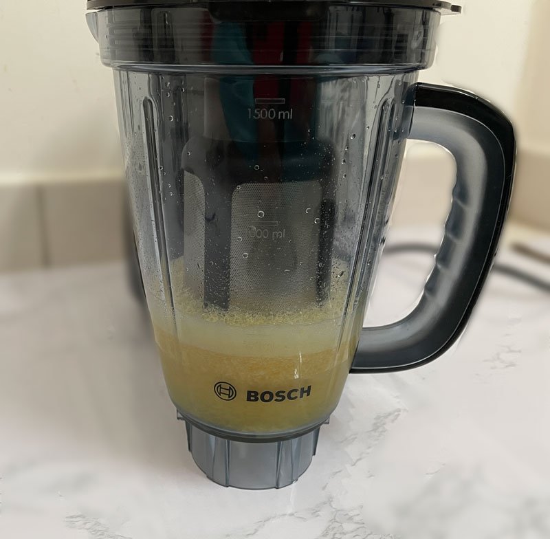 Juice made to test and find the best mixer grinder in India