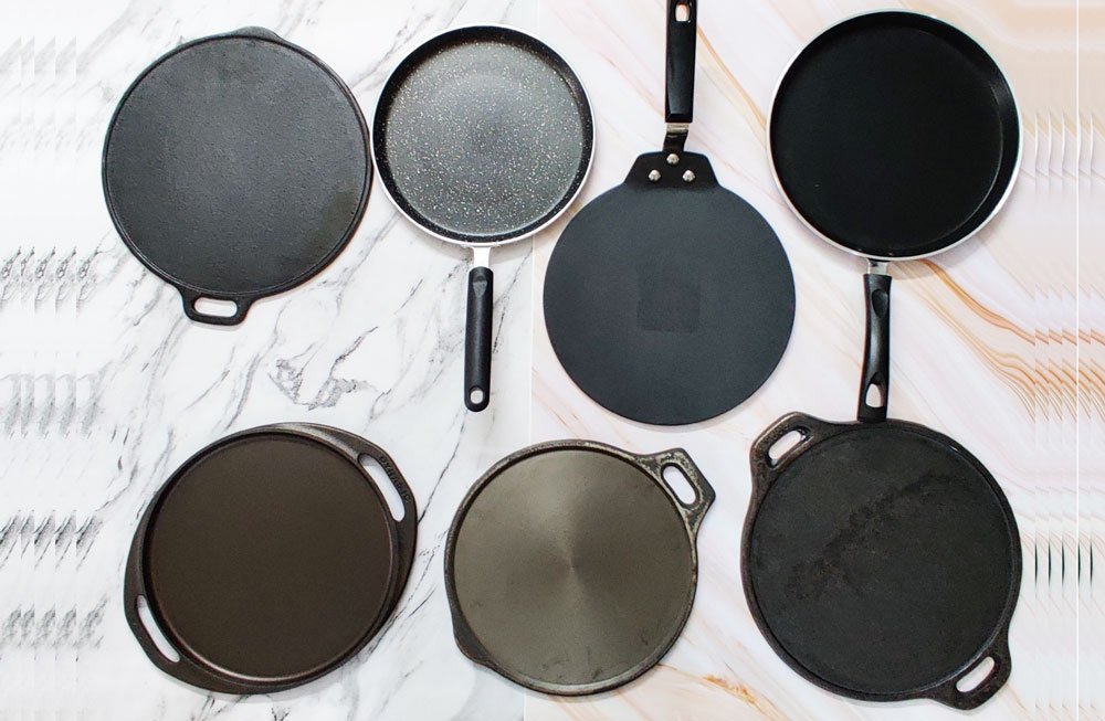 Best Cast Iron Tawa, Roti tawa, Different types of tawa