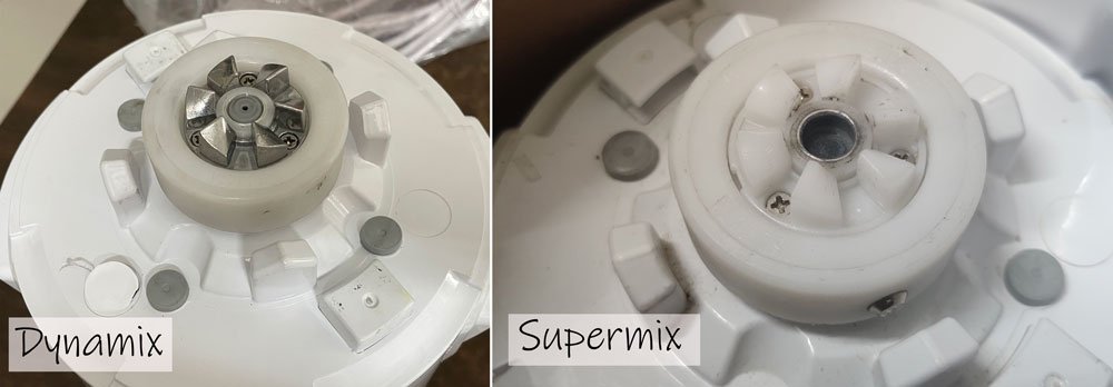 Sujata Dynamix vs Supermix coupler of motor housing