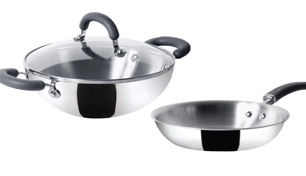 best stainless steel cookware in India- Meyer