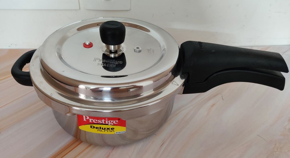 Prestige Svachh which is one of the best pressure cookers in India