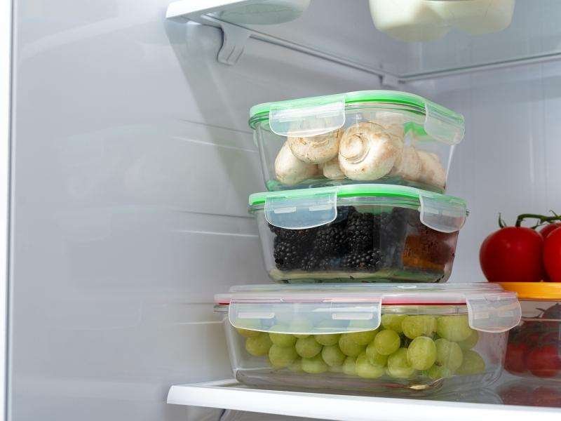 how to organize refrigerator - utilize vertical space