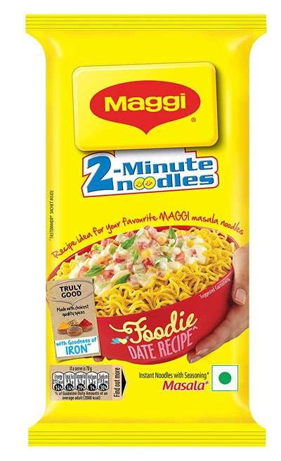 maggi flavours in India- masala