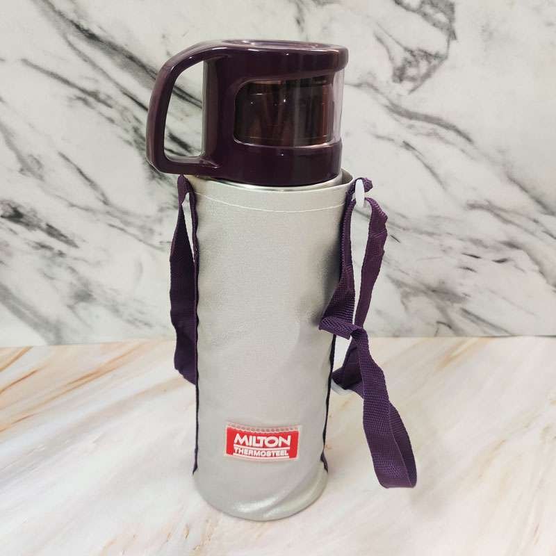 Buy Milton Thermosteel Water Bottle With Jacket - Stainless Steel