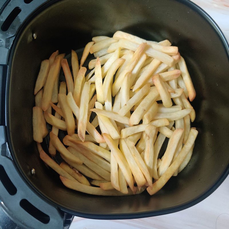 fries cooked in wonderchef air fryer