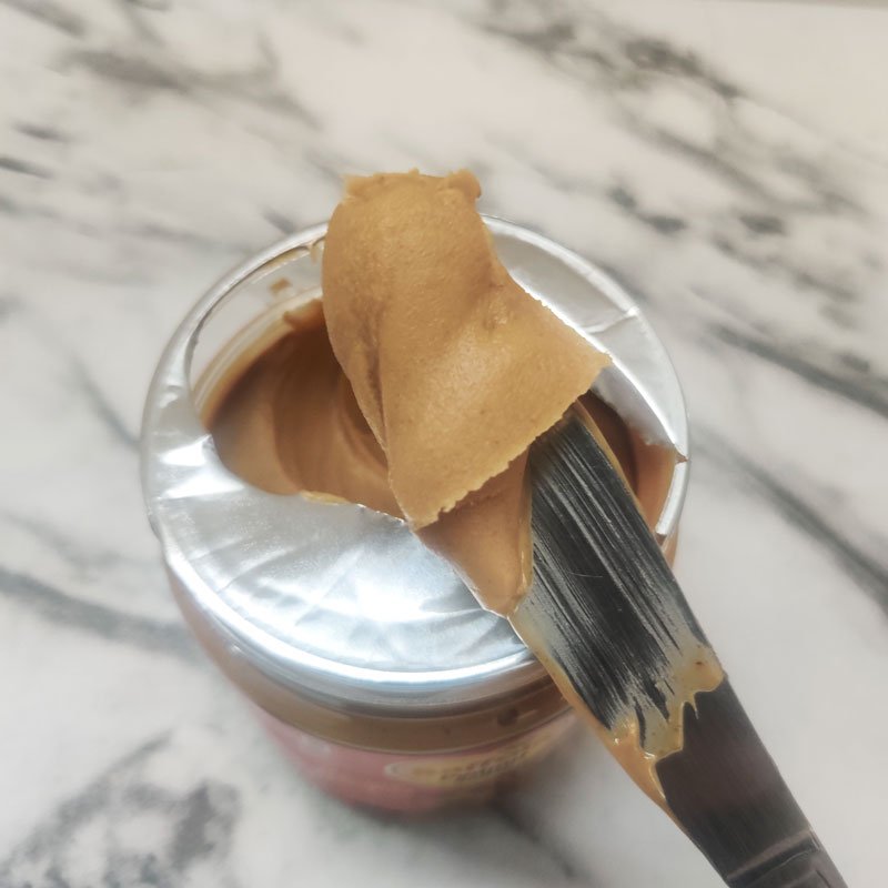 consistency of saffola peanut butter
