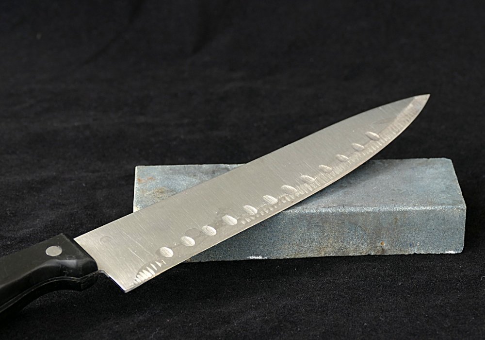sharpening knives is one of the Tips To Care For Your Kitchen Knives